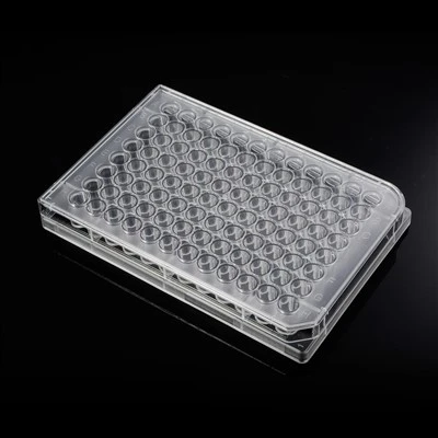 Piastra per coltura cellulare Plastica Micropiastra sterile a 96 pozzetti Piastra per coltura cellulare Materiali di consumo da laboratorio