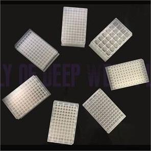 Fabbrica all'ingrosso 96 piastre di pozzi profondi U V Bottom Round Square Wells 0.5ml 1.0ml 1.6ml 2.2ml 10mlDeep Well Plates Kinfisher Flex